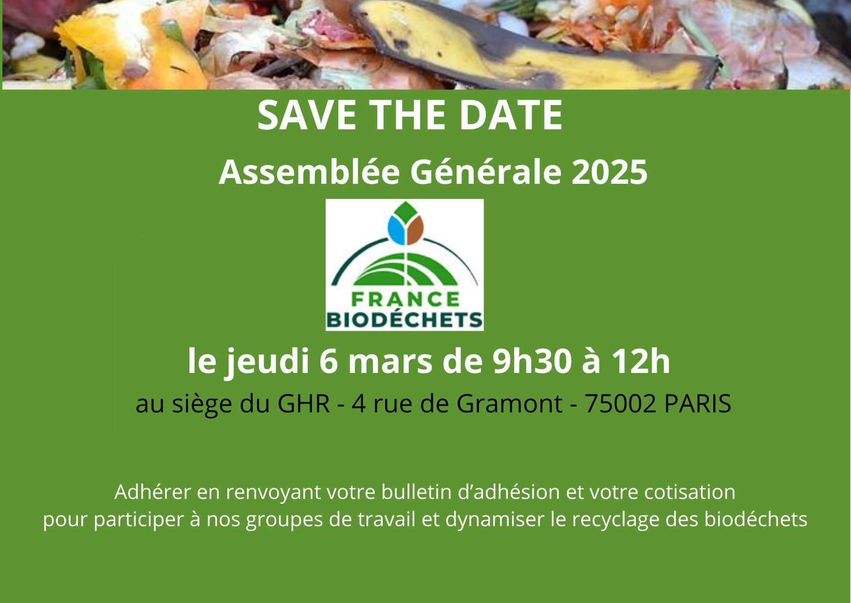 assemblée générale 2025 france biodéchets